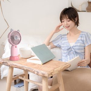Quạt mini cầm tay tai thú giá sỉ