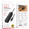 Bộ chia 4 cổng USB Borofone DH5 jack type c giá sỉ