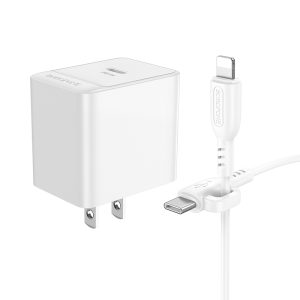 Bộ sạc nhanh Borofone BAS13 Type C to IP PD20W giá sỉ