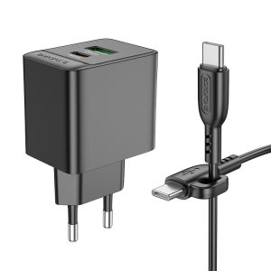 Bộ sạc nhanh Borofone BAS14A Type C to Type C giá sỉ