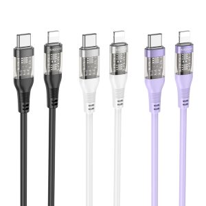 Cáp sạc dữ liệu Borofone BU37 Type C to IP PD20W giá sỉ