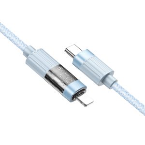 Cáp sạc nhanh Borofone BU46 Type C to IP PD27W giá sỉ