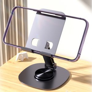 Giá đỡ điện thoại thép cacbon xoay 360 độ L212 giá sỉ