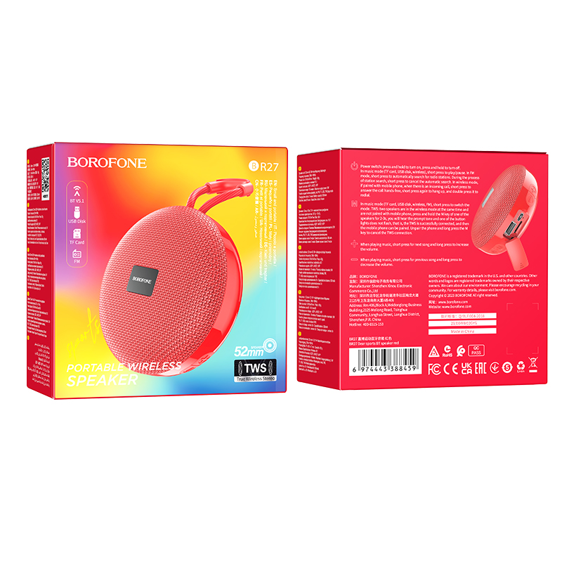 Loa Bluetooth Borofone BR27 giá sỉ