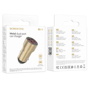 Tẩu sạc ô tô Borofone BZ19 giá sỉ