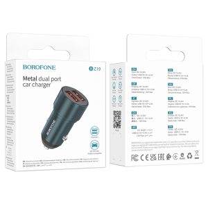 Tẩu sạc ô tô Borofone BZ19 giá sỉ