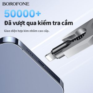 Cáp sạc nhanh Borofone BHQ1 Type C to IP PD27W giá sỉ