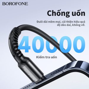 Cáp sạc nhanh Borofone BHQ1 Type C to IP PD27W giá sỉ
