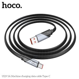 Cáp sạc nhanh Hoco U119 Type C 5A giá sỉ