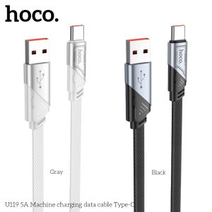 Cáp sạc nhanh Hoco U119 Type C 5A giá sỉ