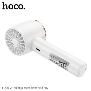 Quạt tích điện cầm tay Hoco HX21 giá sỉ