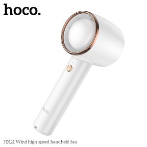 Quạt tích điện cầm tay Hoco HX21 giá sỉ