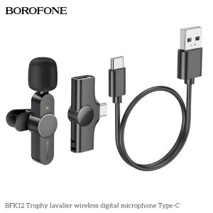 Micro không dây Borofone BFK12 Type C giá sỉ