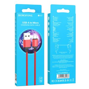 Cáp sạc nhanh Borofone BX87 Micro giá sỉ