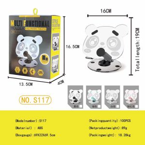 Giá đỡ ipad trong suốt xoay 360 độ S117 giá sỉ