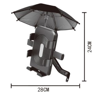 Giá đỡ điện thoại xe máy có ô dù S507 giá sỉ