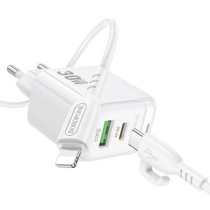 Bộ sạc nhanh BOROFONE BAS45A Type C to IP giá sỉ