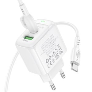 Bộ sạc nhanh BOROFONE BAS45A Type C to Type C giá sỉ