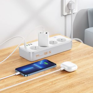Ổ cắm điện đa năng hoco AC22 giá sỉ