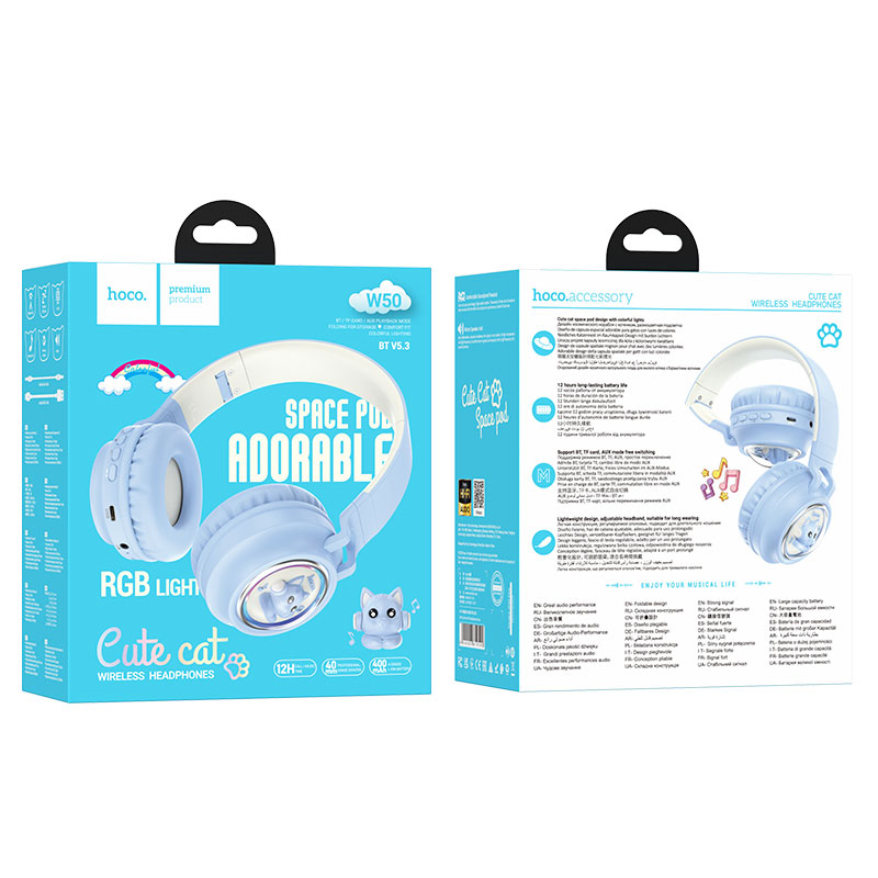 Tai nghe chụp tai bluetooth hoco W50 giá sỉ