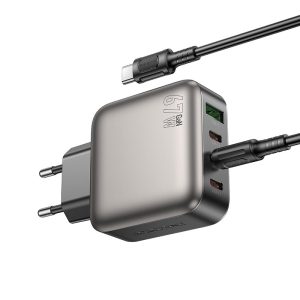 Bộ sạc nhanh BOROFONE BAS57A PD67W Type-C to Type-C giá sỉ