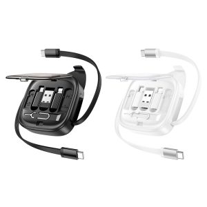 Cáp sạc đa năng rút gọn hoco U140 giá sỉ
