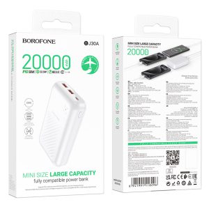 Sạc dự phòng BOROFONE BJ30A 20000mAh giá sỉ